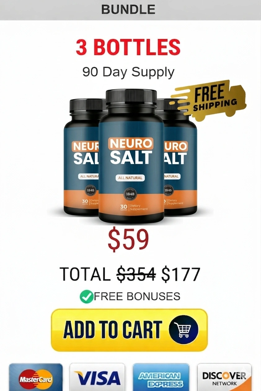 NeuroSalt  - 3 Bottle